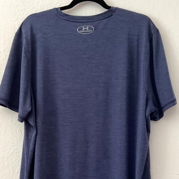 UNDER ARMOUR LOOSE FIT HEAT GEAR SHIRT NAVY XL - Picture 5 of 9